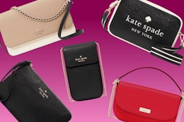 Kate Spade Summer Steals: $20 Cardholder, Crossbody Bags From $50, and More card image