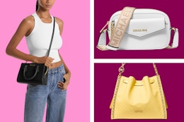 New Bags Added to Michael Kors Sale: $81 Satchel, $86 Handbag card image