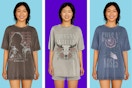 women's oversized sleep shirts