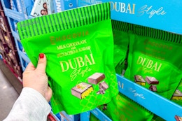 New Dubai Chocolate Available at Costco for $11.69 card image