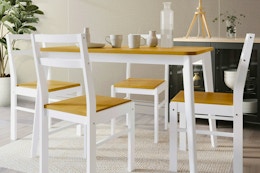 5-Piece Dining Set for $178? Walmart’s Rollback Is Too Good to Miss card image