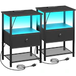 Nightstands with Charging Station
