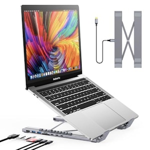 USB-C Laptop Docking Station Stand