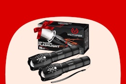 LED Flashlight 2-Pack, Only $8 on Amazon card image