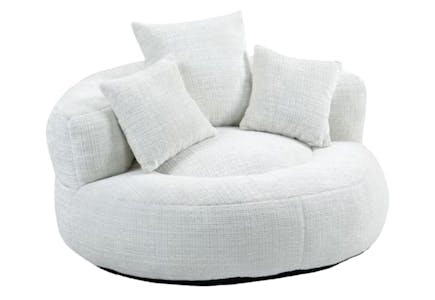 Chenille Beanbag Chair
