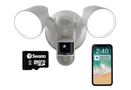 Swann Motion Activated Floodlight Camera