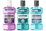 3 Listerine Mouthwashes