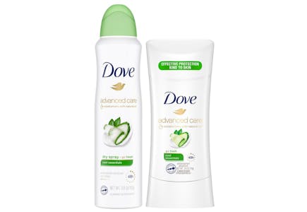 2 Dove Deodorant