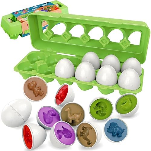 Dinosaur Eggs Color Sorting Game