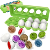 Dinosaur Eggs Color Sorting Game