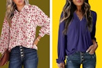 Long Sleeve Blouses