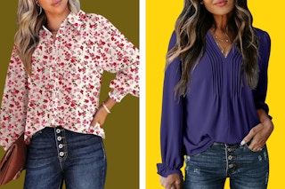 Long Sleeve Blouses