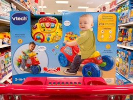 VTech Learn & Zoom Motorbike, Only $18.28 for Target Black Friday card image