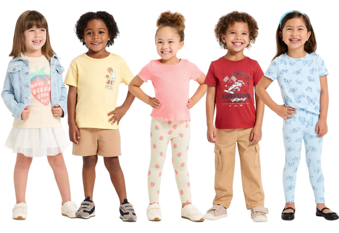 8 Cat & Jack Toddler Tees and Leggings