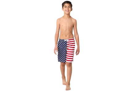 Outdoor Oasis Kids’ Swim Trunks