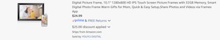 Amazon Digital Picture Frame 2025