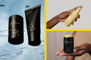 agency skincare collage
