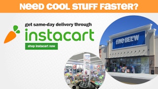 save on shipping cost by ordering items through instacart.