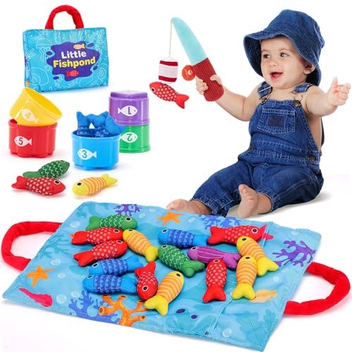 Kids' Montessori Fishing Toy Set