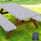 Smiry Picnic Table Cover Set