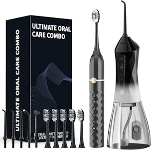 Toothbrush and Flosser Combo