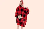 Wearable Blanket Hoodie B0B4FXY8GS