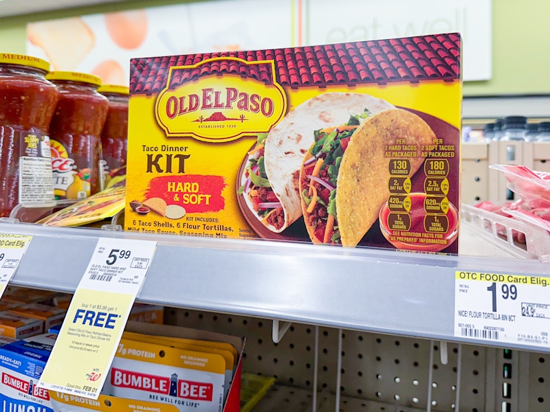 old el paso meal kit walgreens