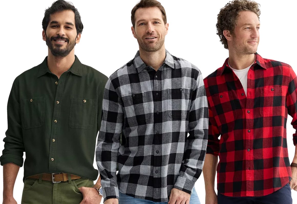 Sonoma Goods Men's Flannel Shirt