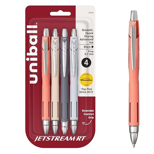 Uni-Ball Jetstream RT Pens 4-Pack