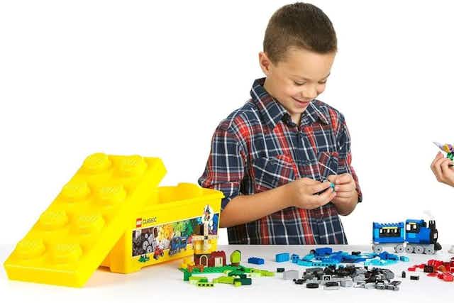 Lego Classic Medium Creative Brick Box, Just $20.99 on Amazon card image