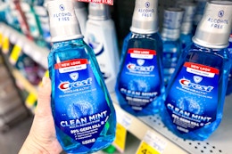 Crest Mouthwash, as Low as $1.33 at CVS card image