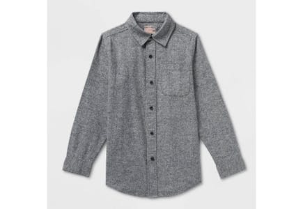 Cat & Jack Kids' Flannel Shirt