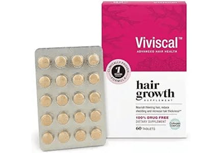 2 Viviscal Hair Growth Supplements