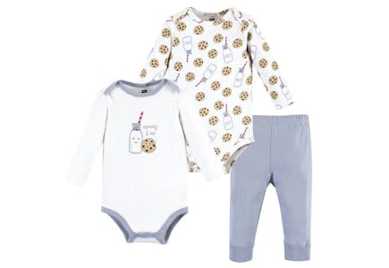 Hudson Baby Bodysuits and Pants Set