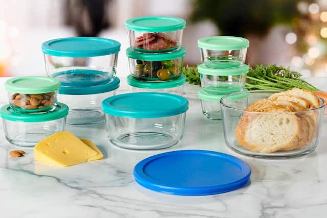 Anchor Hocking 24-Piece Food Storage Set, Now $30 at Macy's card image