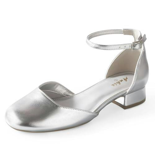 Round Closed Toe Heels