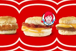 Wendys one dollar breakfast biscuits