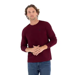 Men's Long-Sleeve Crewneck Tee