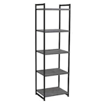 Five-Shelf Tower Bookcase