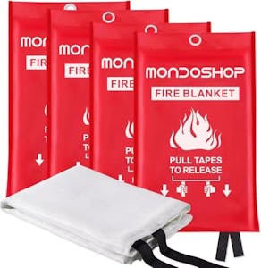 Fire Blanket 4-Pack