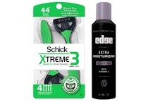 1 Schick Razor + 1 Edge Shave Gel