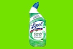 a green bottle of toilet bowl cleaner