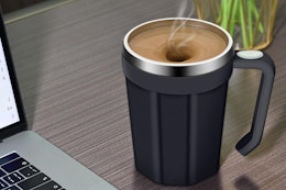 Self Stirring Coffee Mug
