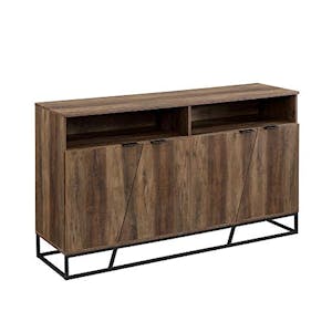 Angled Door Cabinet-Sideboard