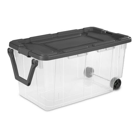 Sterilite Wheeled Storage Bin