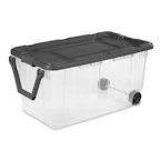Sterilite Wheeled Storage Bin