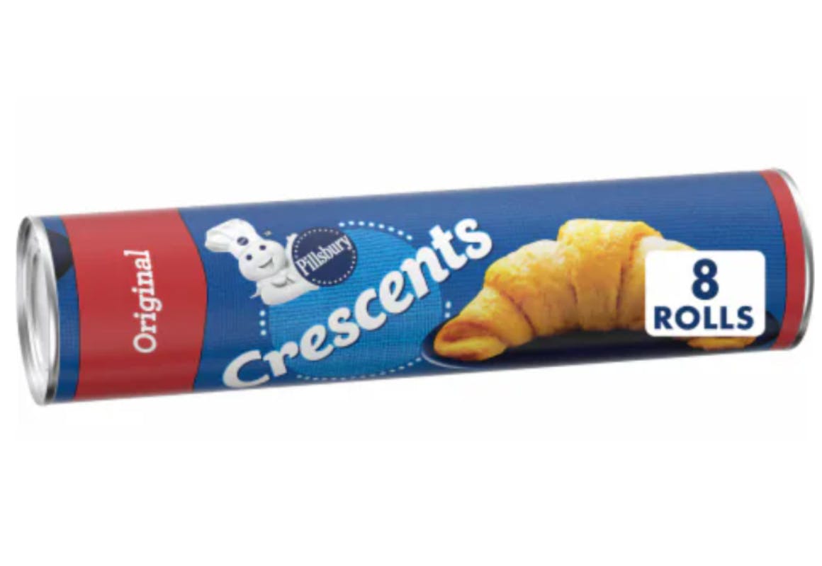 2 Pillsbury Crescent Rolls Cans