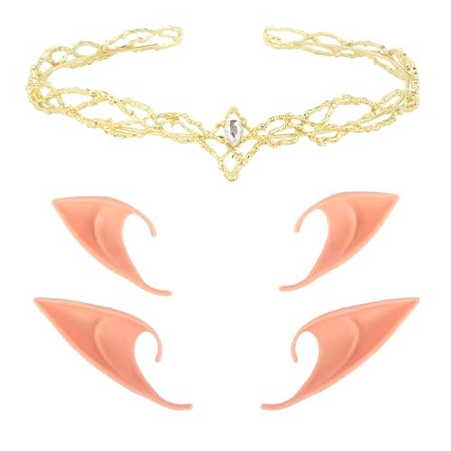 Elf Crown and Fairy Ears Set