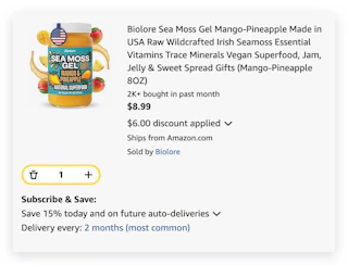 Biolore Sea Moss Gel