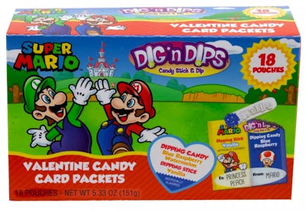 Super Mario 18-Count Candy